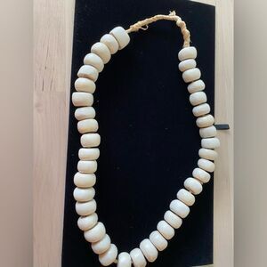 Artisan Vintage Handmade Clay Bead Necklace